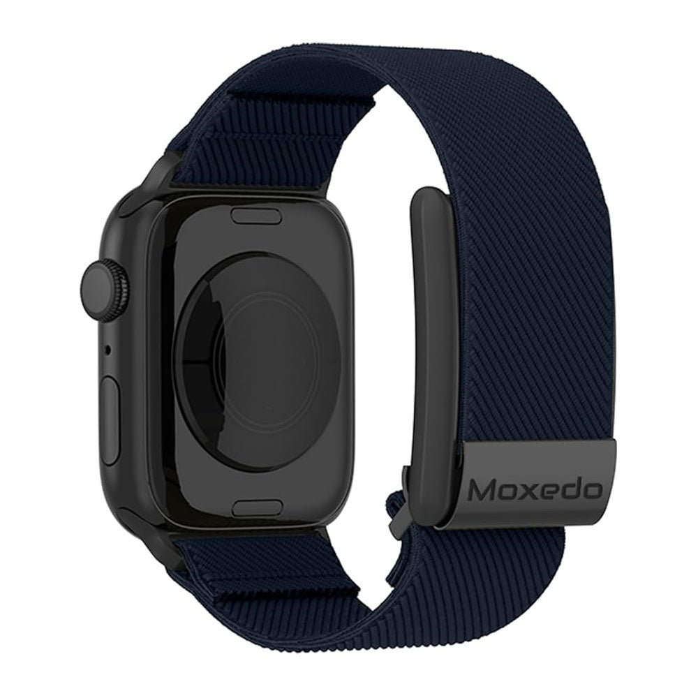 Moxedo Fit Weave Nylon Braided Whoop Band-Blue Moxedo Fit Weave Nylon Braided Whoop Band-Blue